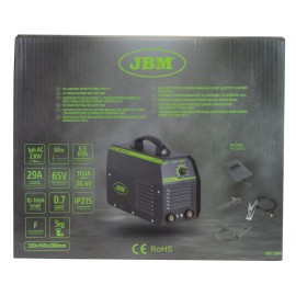 ΗΛΕΚΤΡΟΚΟΛΛΗΣΗ Inverter 160A (max) ΗΛΕΚΤΡΟΔΙΟ (ΜΜΑ) JBM